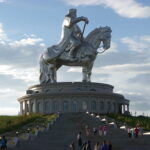 chinggis khan statue, the biggest and tallest equestrian statue in the world, tsonjinboldog