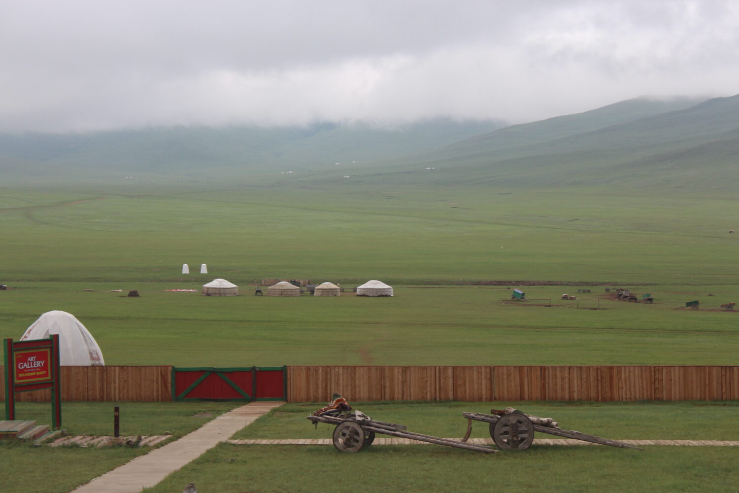 mongol nomadic ger camp mongol nomadic show