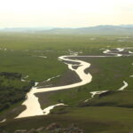 Tamir river in Arkhangai province