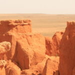 flaming cliffs, bayanzag dinosaur eggs