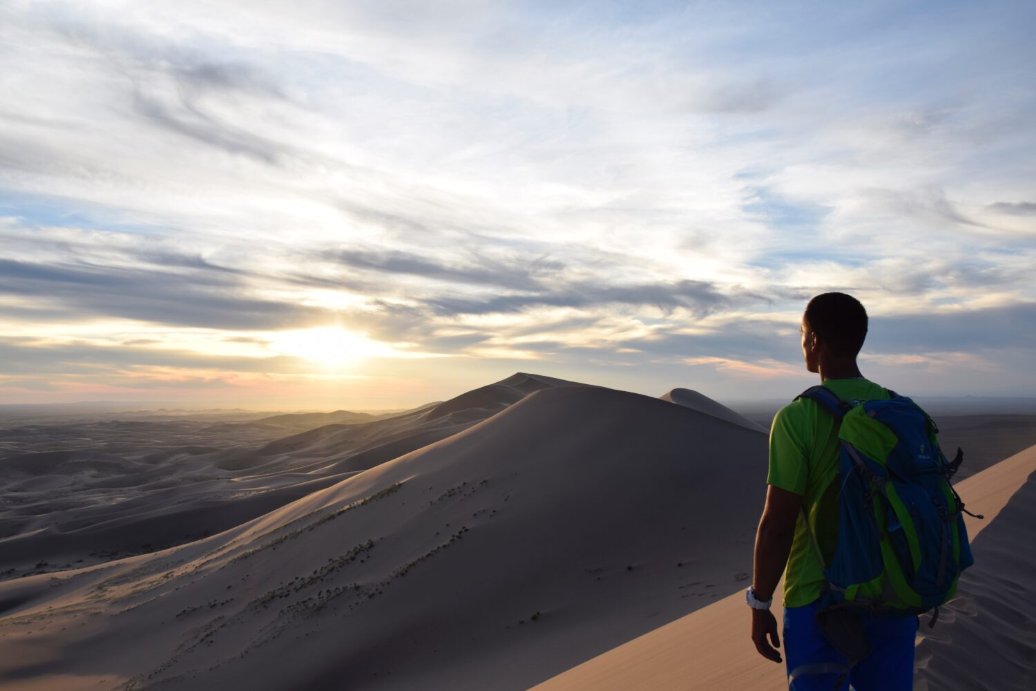 Gobi Desert Dune Climbing - Mountain Climbing