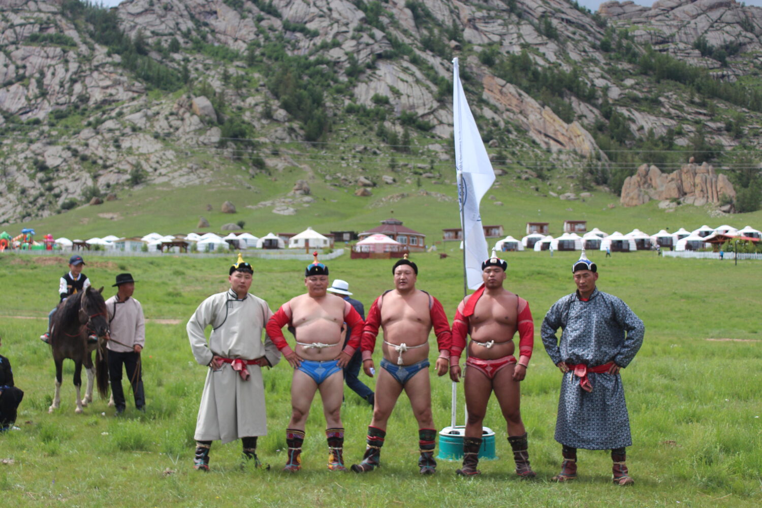 Naadam festival - wrestling tournament