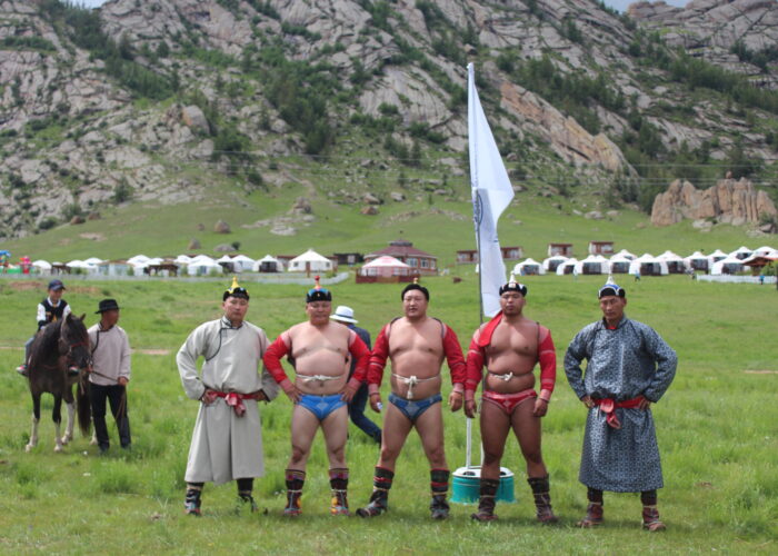 Naadam festival - wrestling tournament