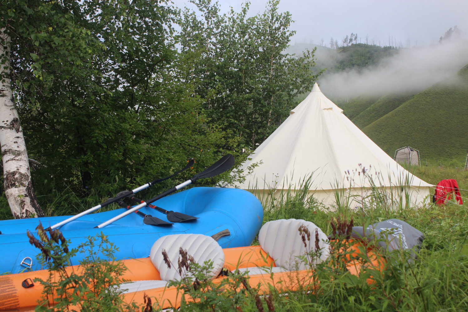 Rafting trips in mongolia