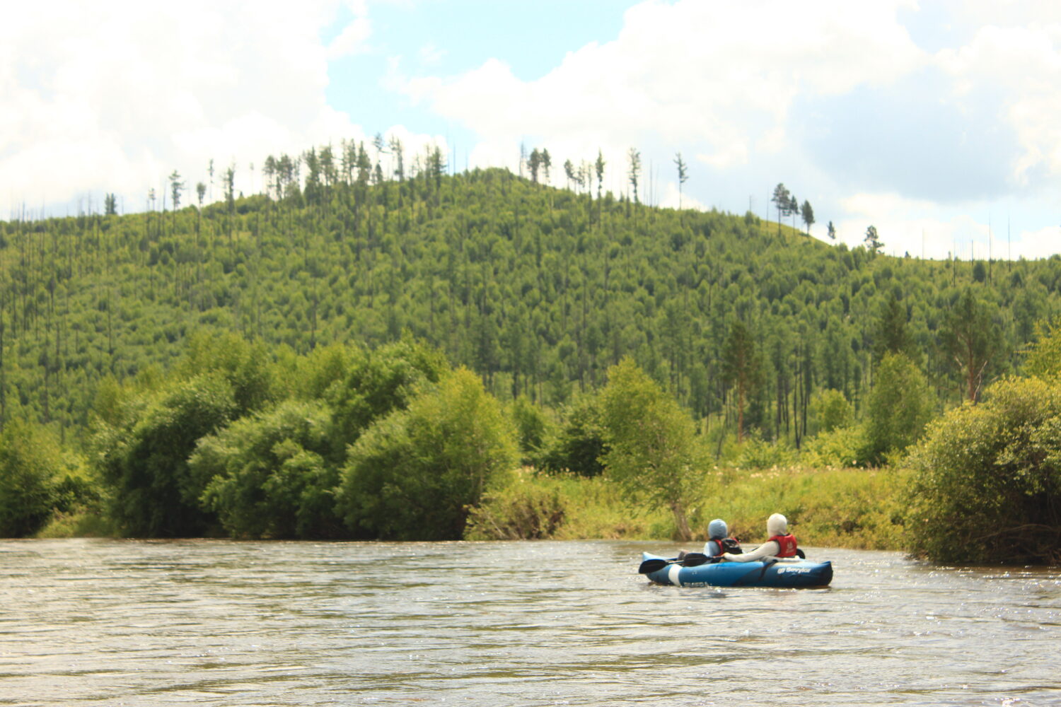 rafting and kayaking in Mongolia trip