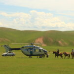 helicopter trips and rentals in Mongolia